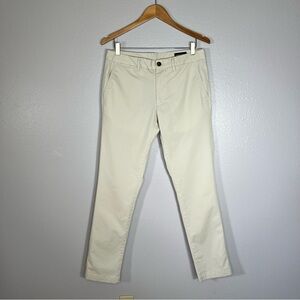 Bonobos Tailored Light Beige khaki Chino Pants 31x32 Men’s Smart Casual work